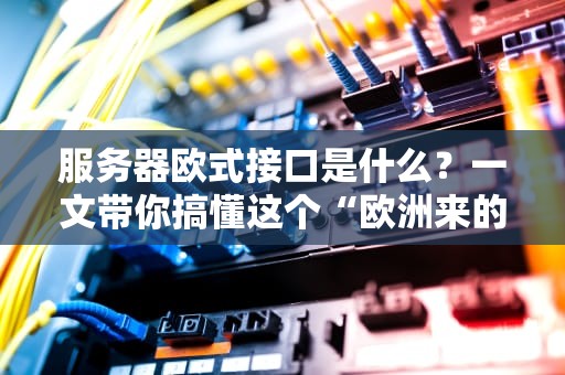 服务器欧式接口是什么？一文带你搞懂这个“欧洲来的插头”
