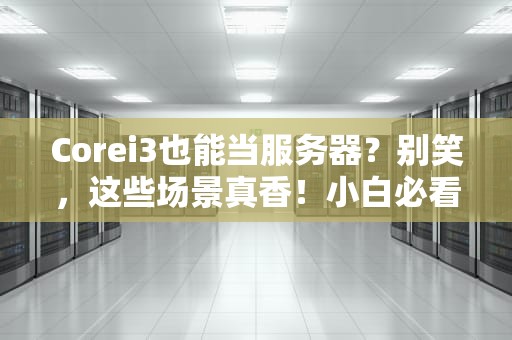 Corei3也能当服务器？别笑，这些场景真香！小白必看性能实测+避坑指南