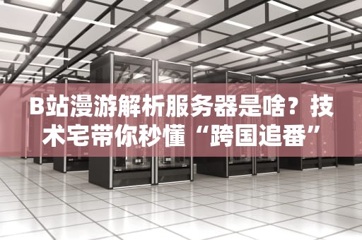 B站漫游解析服务器是啥？技术宅带你秒懂“跨国追番”黑科技！