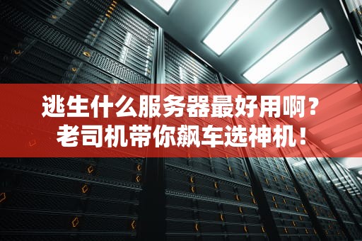 逃生什么服务器最好用啊？老司机带你飙车选神机！