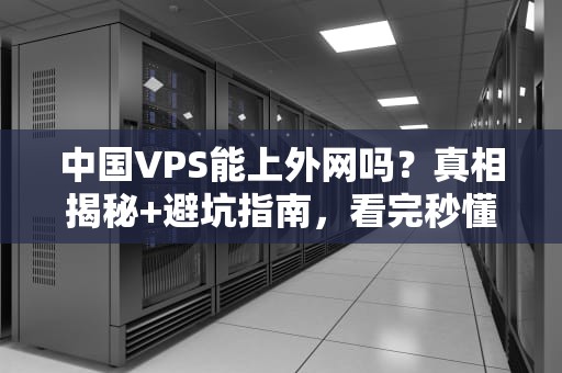中国VPS能上外网吗？真相揭秘+避坑指南，看完秒懂！