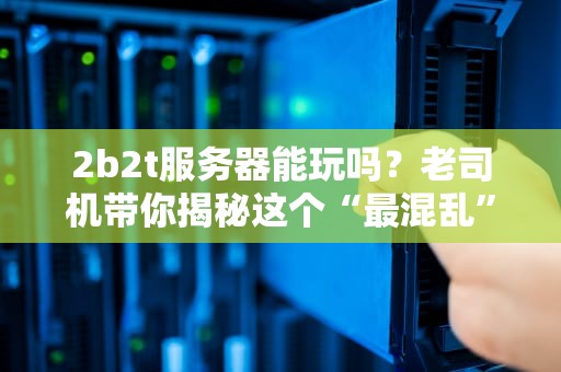 2b2t服务器能玩吗？老司机带你揭秘这个“最混乱”的MC生存服！