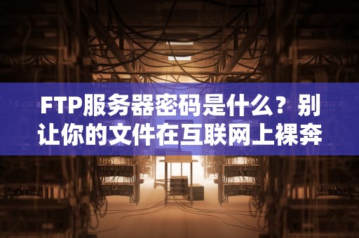 FTP服务器密码是什么？别让你的文件在互联网上裸奔！
