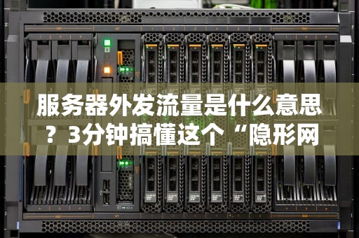 服务器外发流量是什么意思？3分钟搞懂这个“隐形网管”！
