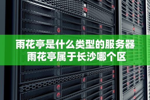雨花亭是什么类型的服务器 雨花亭属于长沙哪个区
