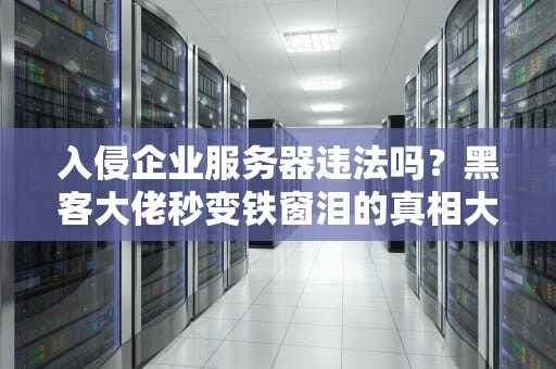 入侵企业服务器违法吗？黑客大佬秒变铁窗泪的真相大揭秘！