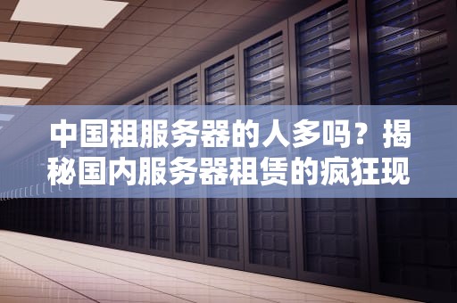 中国租服务器的人多吗？揭秘国内服务器租赁的疯狂现状！