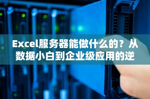 Excel服务器能做什么的？从数据小白到企业级应用的逆袭指南
