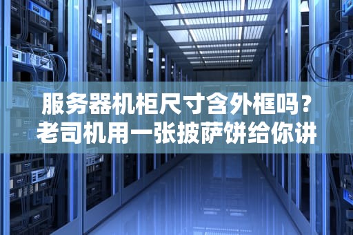 服务器机柜尺寸含外框吗？老司机用一张披萨饼给你讲明白！