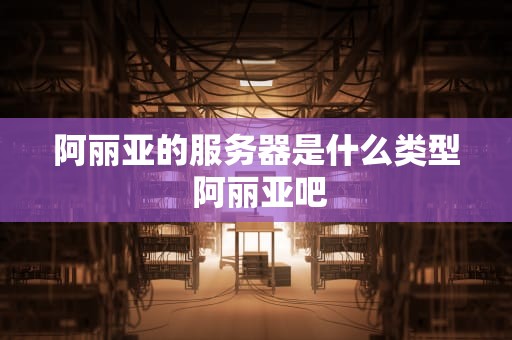 阿丽亚的服务器是什么类型 阿丽亚吧