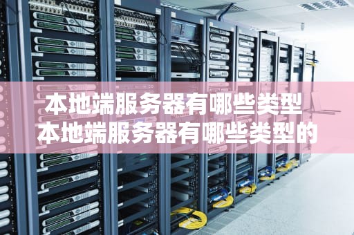 本地端服务器有哪些类型 本地端服务器有哪些类型的软件