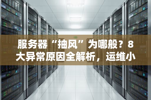 服务器“抽风”为哪般？8大异常原因全解析，运维小哥看了直呼内行！