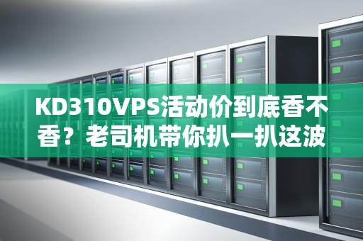 KD310VPS活动价到底香不香？老司机带你扒一扒这波羊毛值不值！