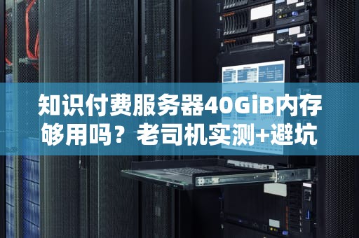 知识付费服务器40GiB内存够用吗？老司机实测+避坑指南！