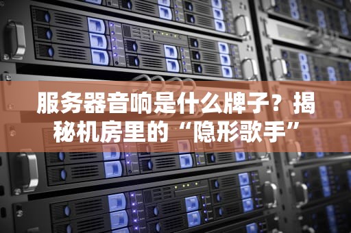 服务器音响是什么牌子？揭秘机房里的“隐形歌手”