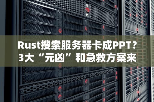 Rust搜索服务器卡成PPT？3大“元凶”和急救方案来了！