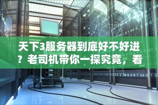 天下3服务器到底好不好进？老司机带你一探究竟，看完笑出腹肌！