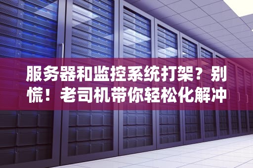 服务器和监控系统打架？别慌！老司机带你轻松化解冲突！
