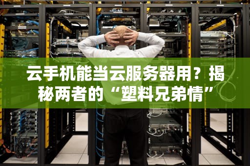 云手机能当云服务器用？揭秘两者的“塑料兄弟情”