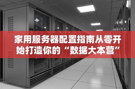 家用服务器配置指南从零开始打造你的“数据大本营”
