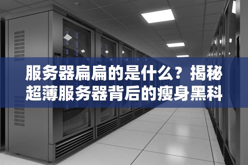 服务器扁扁的是什么？揭秘超薄服务器背后的瘦身黑科技！