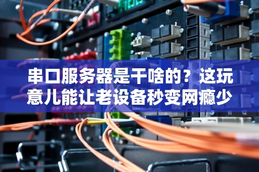 串口服务器是干啥的？这玩意儿能让老设备秒变网瘾少年！