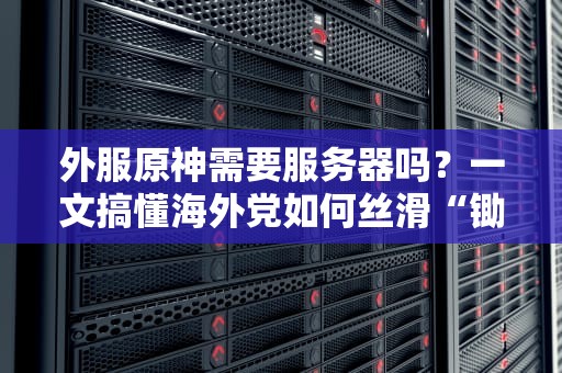 外服原神需要服务器吗？一文搞懂海外党如何丝滑“锄大地”