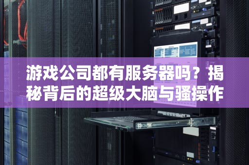 游戏公司都有服务器吗？揭秘背后的超级大脑与骚操作！