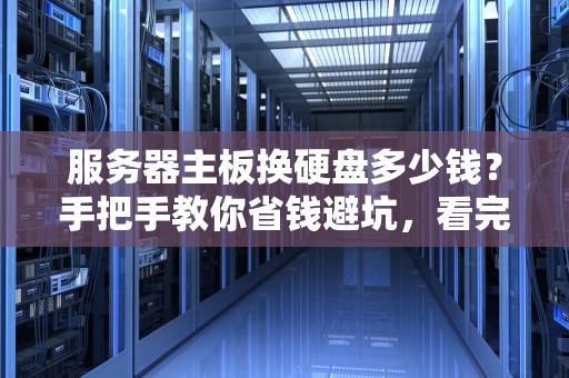服务器主板换硬盘多少钱？手把手教你省钱避坑，看完秒变老司机！