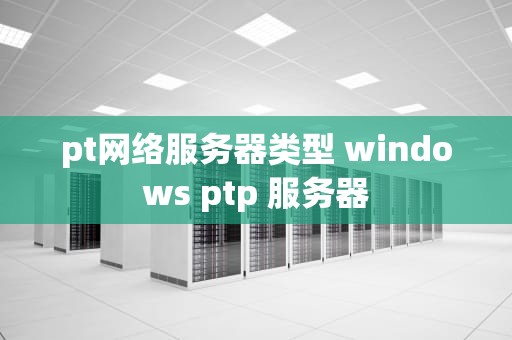 pt网络服务器类型 windows ptp 服务器