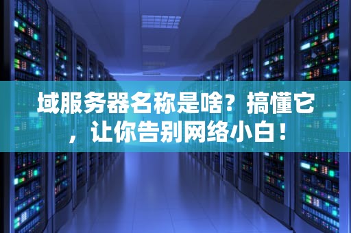 域服务器名称是啥？搞懂它，让你告别网络小白！