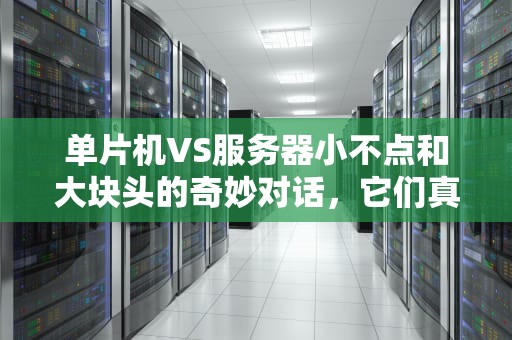 单片机VS服务器小不点和大块头的奇妙对话，它们真能扯上关系？