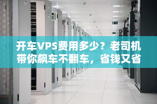 开车VPS费用多少？老司机带你飙车不翻车，省钱又省心！