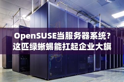 OpenSUSE当服务器系统？这匹绿蜥蜴能扛起企业大旗吗？——深度测评+避坑指南