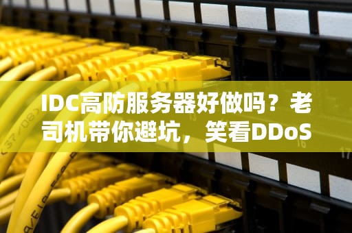 IDC高防服务器好做吗？老司机带你避坑，笑看DDoS风云！