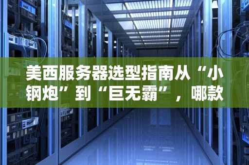 美西服务器选型指南从“小钢炮”到“巨无霸”，哪款才是你的菜？