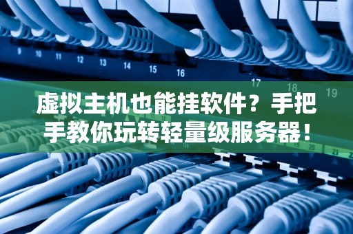 虚拟主机也能挂软件？手把手教你玩转轻量级服务器！
