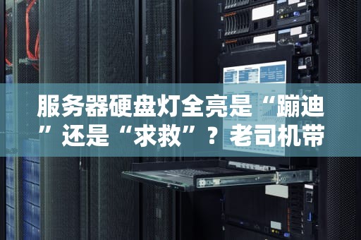 服务器硬盘灯全亮是“蹦迪”还是“求救”？老司机带你秒懂硬盘灯玄学！