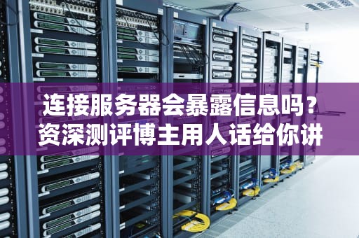 连接服务器会暴露信息吗？资深测评博主用人话给你讲明白！