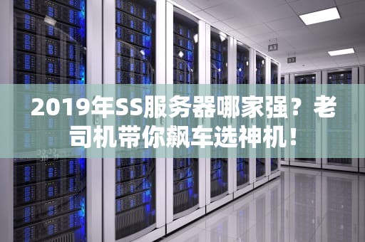 2019年SS服务器哪家强？老司机带你飙车选神机！