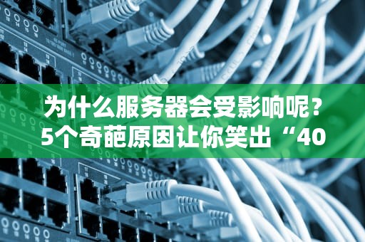 为什么服务器会受影响呢？5个奇葩原因让你笑出“404”