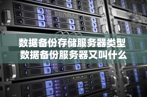 数据备份存储服务器类型 数据备份服务器又叫什么
