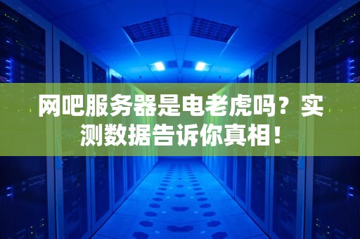 网吧服务器是电老虎吗？实测数据告诉你真相！