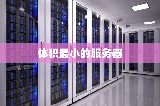体积最小的服务器