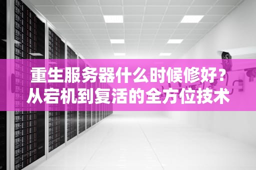 重生服务器什么时候修好？从宕机到复活的全方位技术剖析+暴躁网友实录