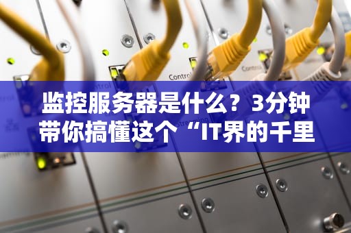 监控服务器是什么？3分钟带你搞懂这个“IT界的千里眼”！