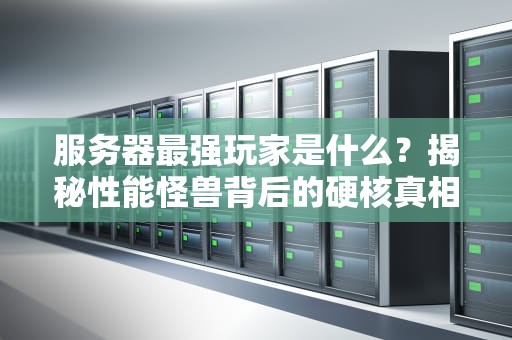 服务器最强玩家是什么？揭秘性能怪兽背后的硬核真相！