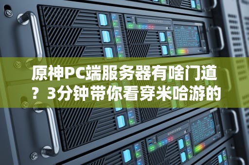 原神PC端服务器有啥门道？3分钟带你看穿米哈游的“土豆”质量！