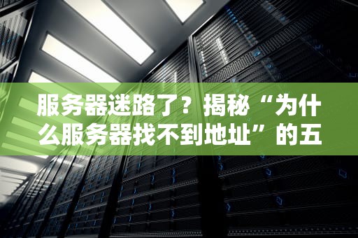 服务器迷路了？揭秘“为什么服务器找不到地址”的五大元凶！
