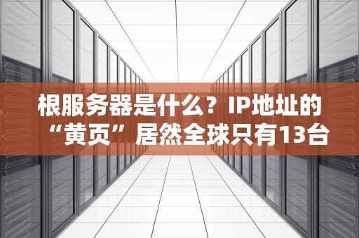 根服务器是什么？IP地址的“黄页”居然全球只有13台！